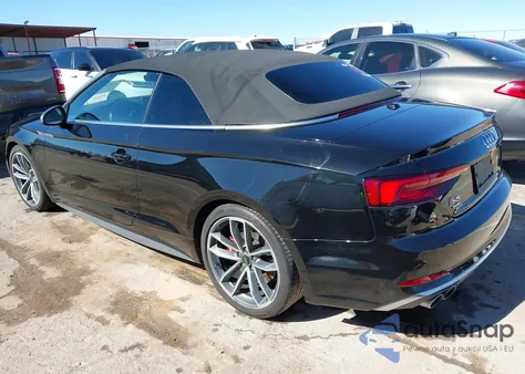 2018 Audi S5 3.0T Premium Plus from USA, damaged, VIN WAU24GF57JN009921